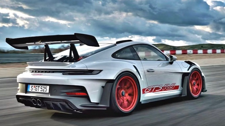 Porsche 911 GT3 RS A machine built for racing on the track and the street, the Porsche 911 GT3 RS.