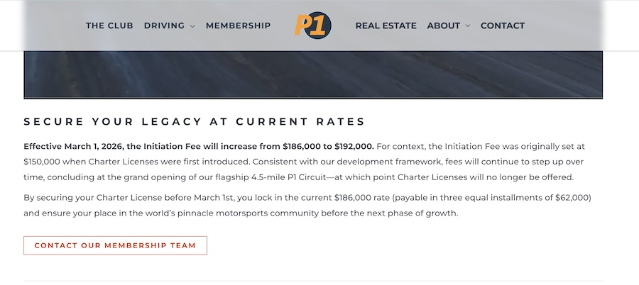 What does a membership cost at private racetracks and motorsports clubs in DeFuniak Springs. Emerald Coast Motor club